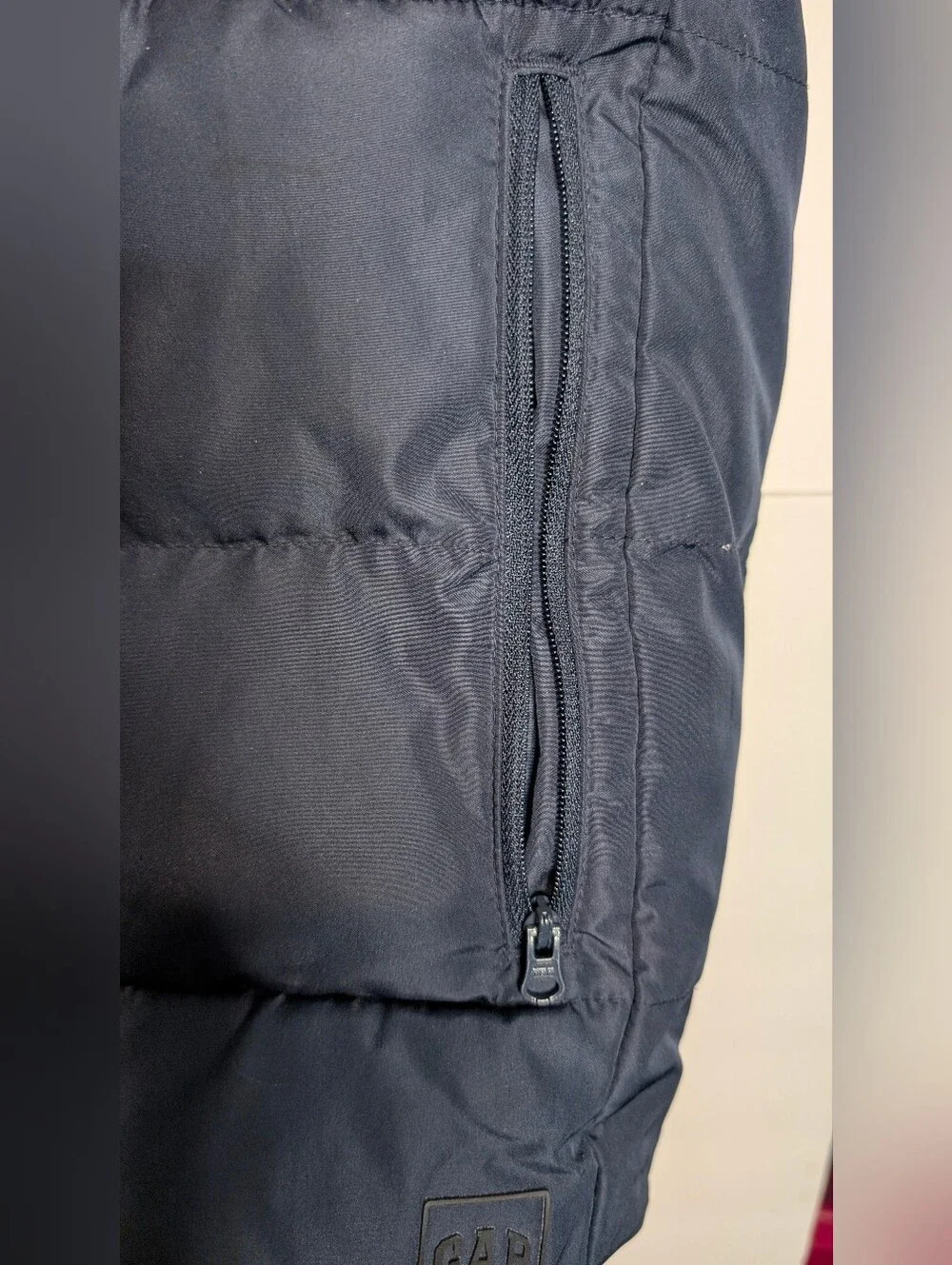 GAP Kids Dark Navy Quilted Puffer Vest. Size XL
